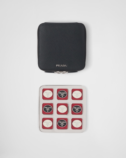 Prada Saffiano 皮革井字棋 1