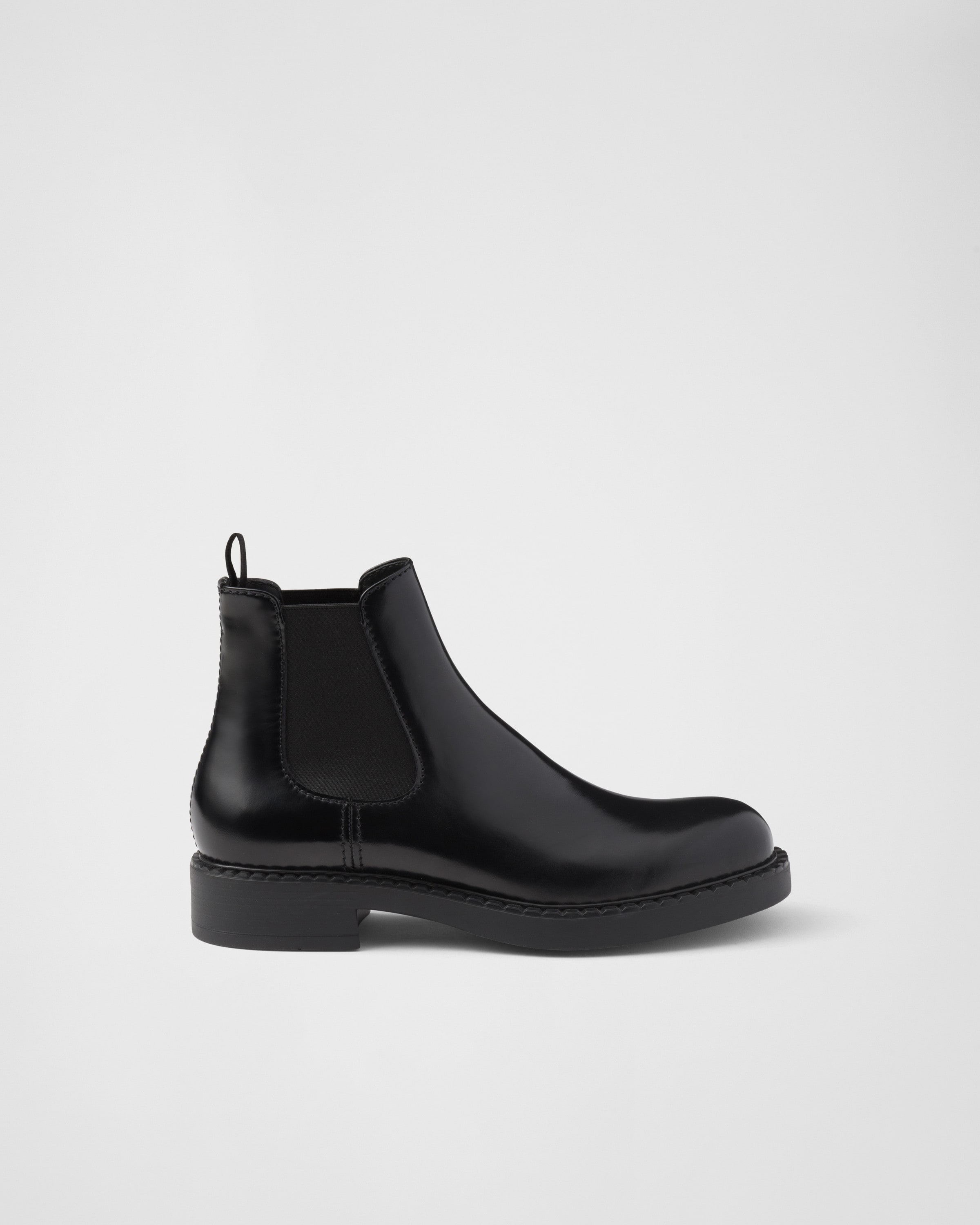 Prada leather sales chelsea boots