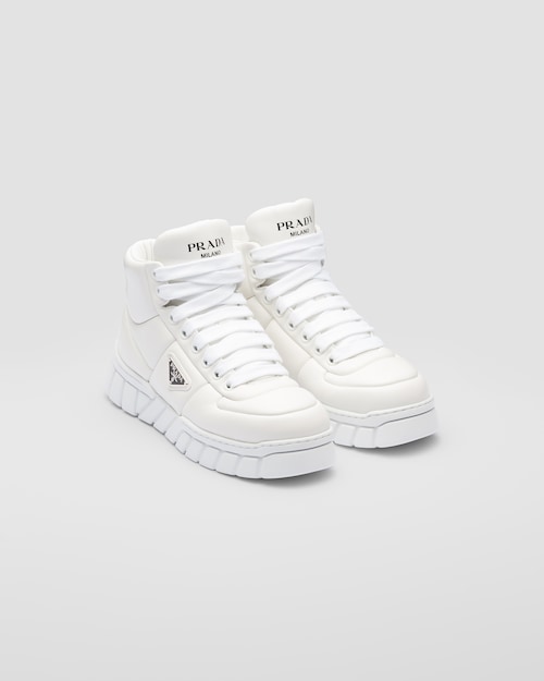 Prada Sneakers alte in nappa imbottita 1