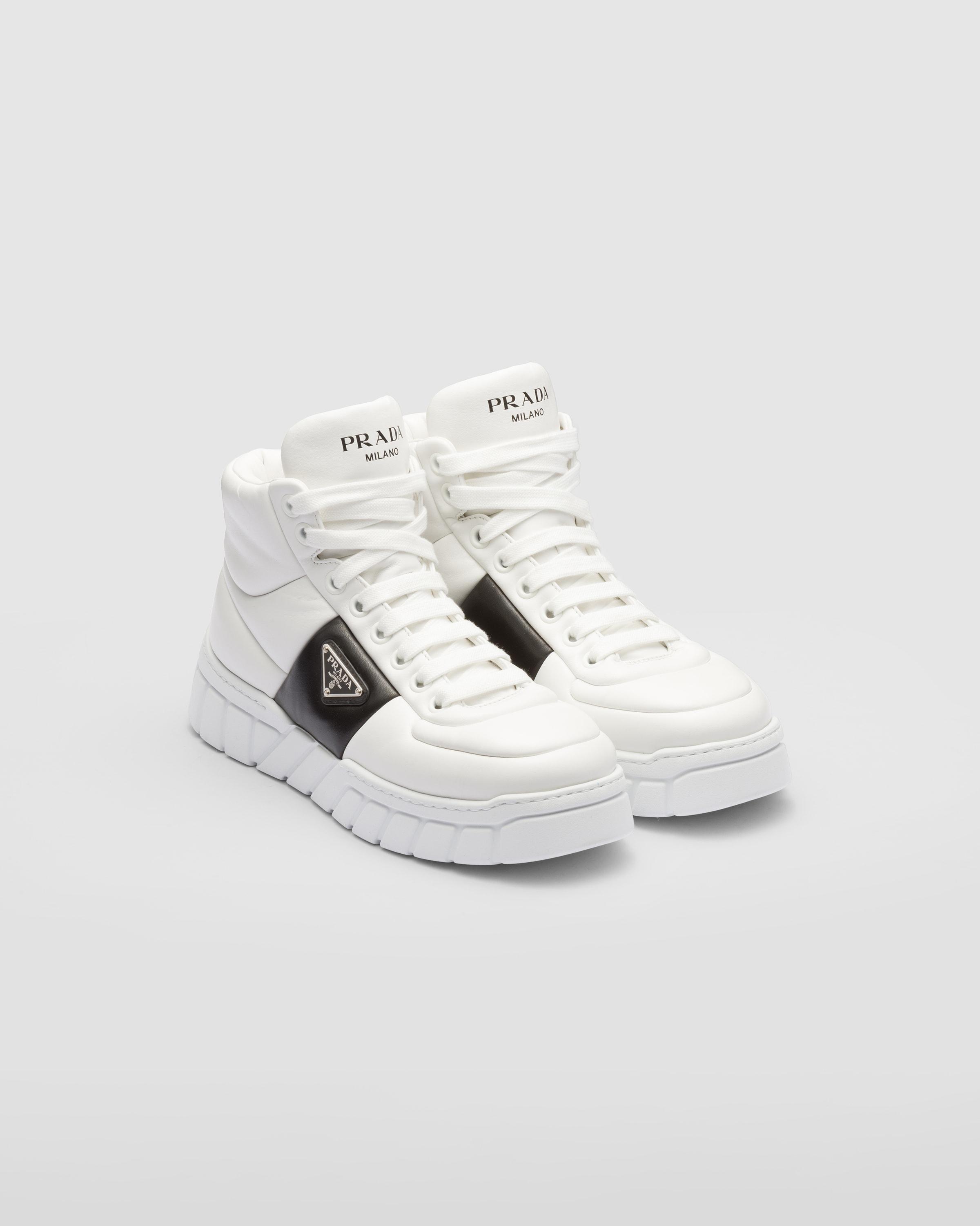 Cheap prada discount high top sneakers