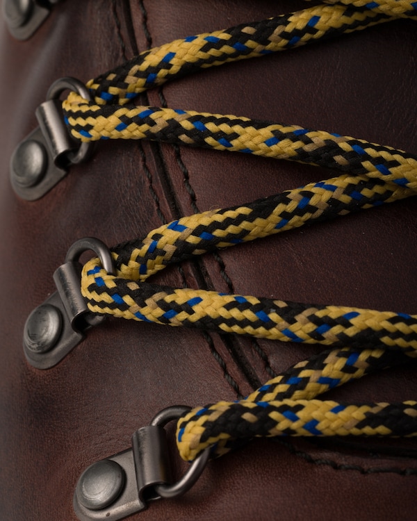 Laced leather booties Laced leather booties