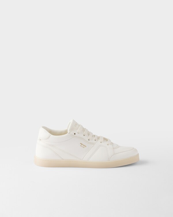 Tênis em couro napa - Marfim Tênis em couro napa - Marfim