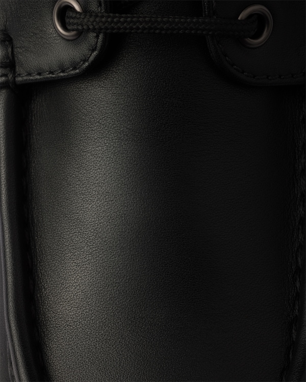 系带皮革短靴 系带皮革短靴