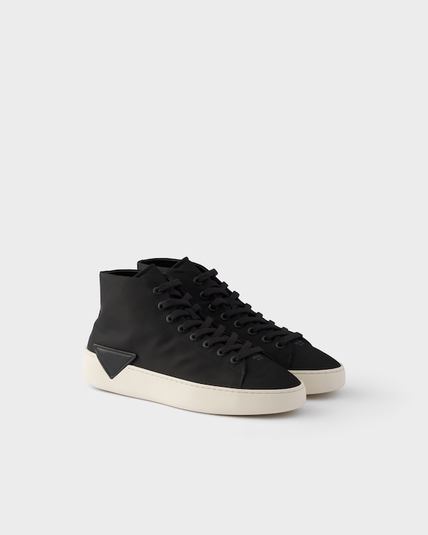 Zapatillas de caña alta de Re-Nylon - Negro Zapatillas de caña alta de Re-Nylon - Negro