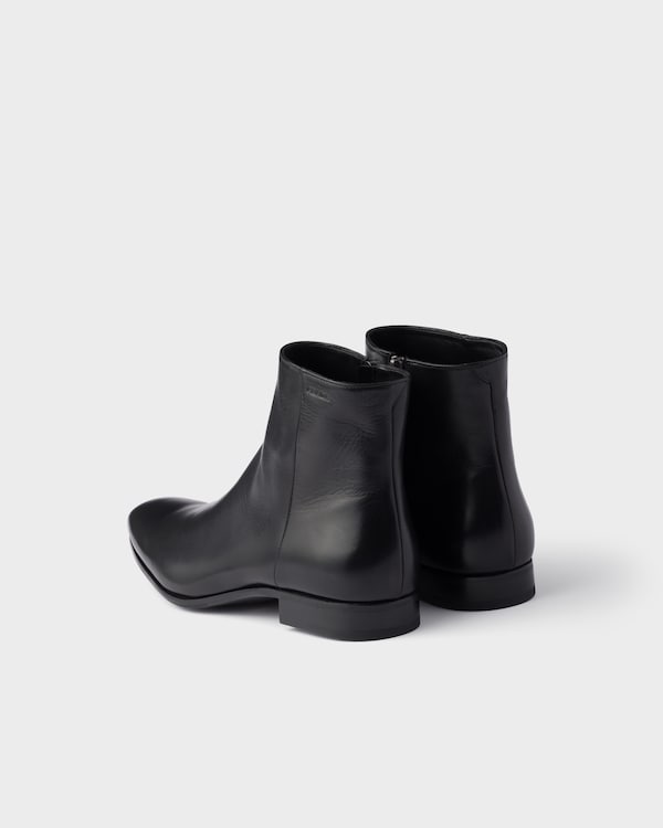 Leather booties Leather booties