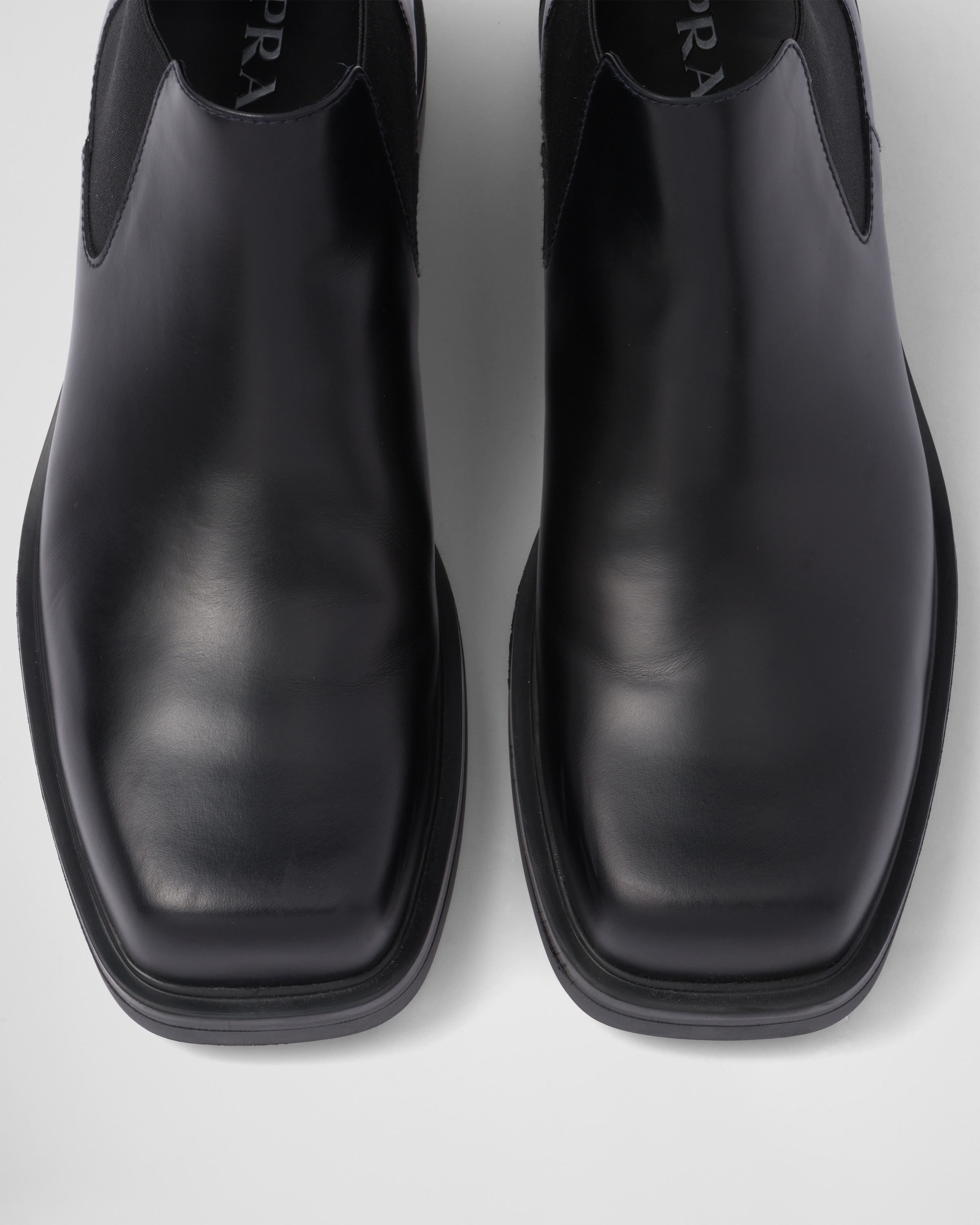 Prada Brushed leather Chelsea boots 6