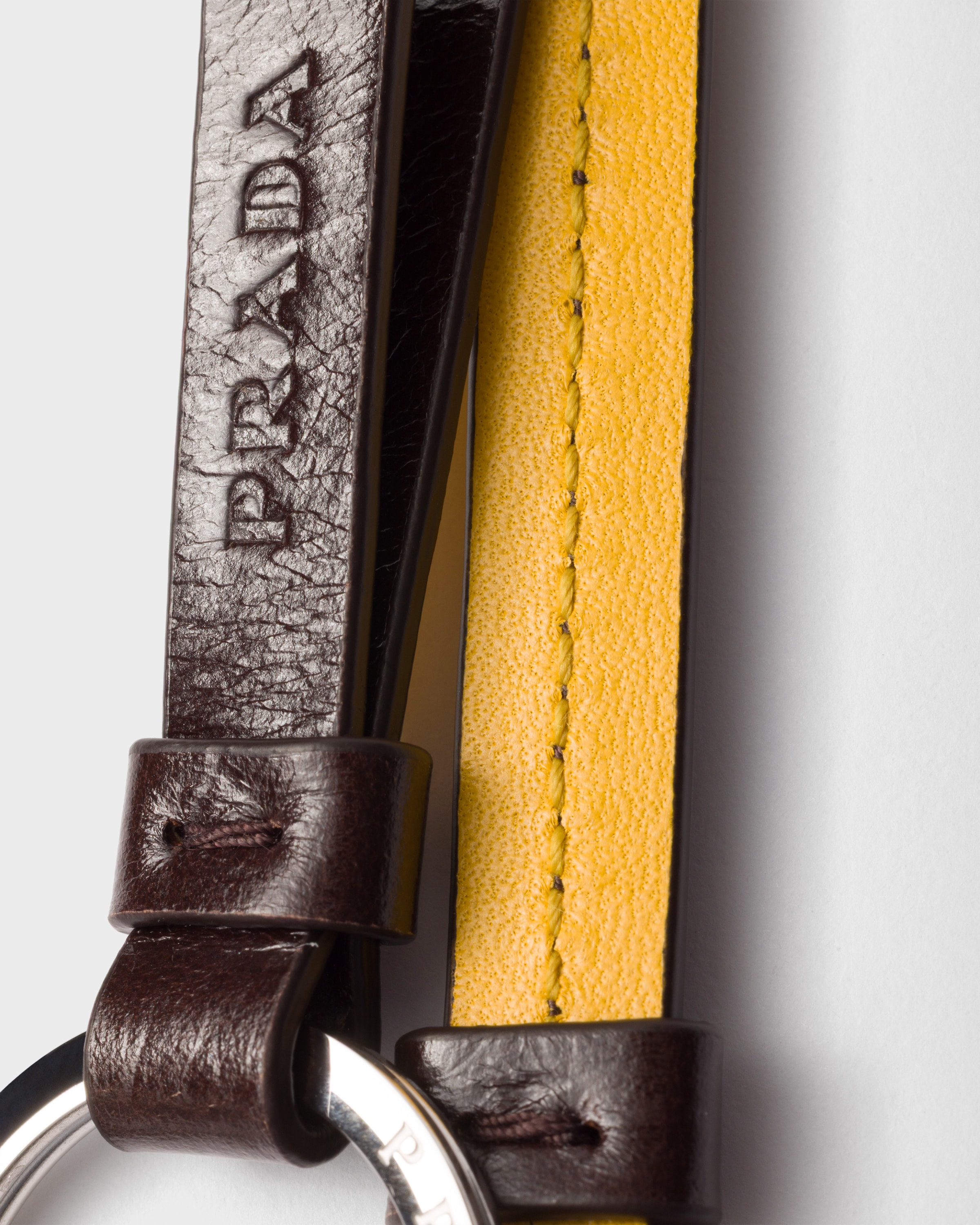 Prada Leather Bag Charm