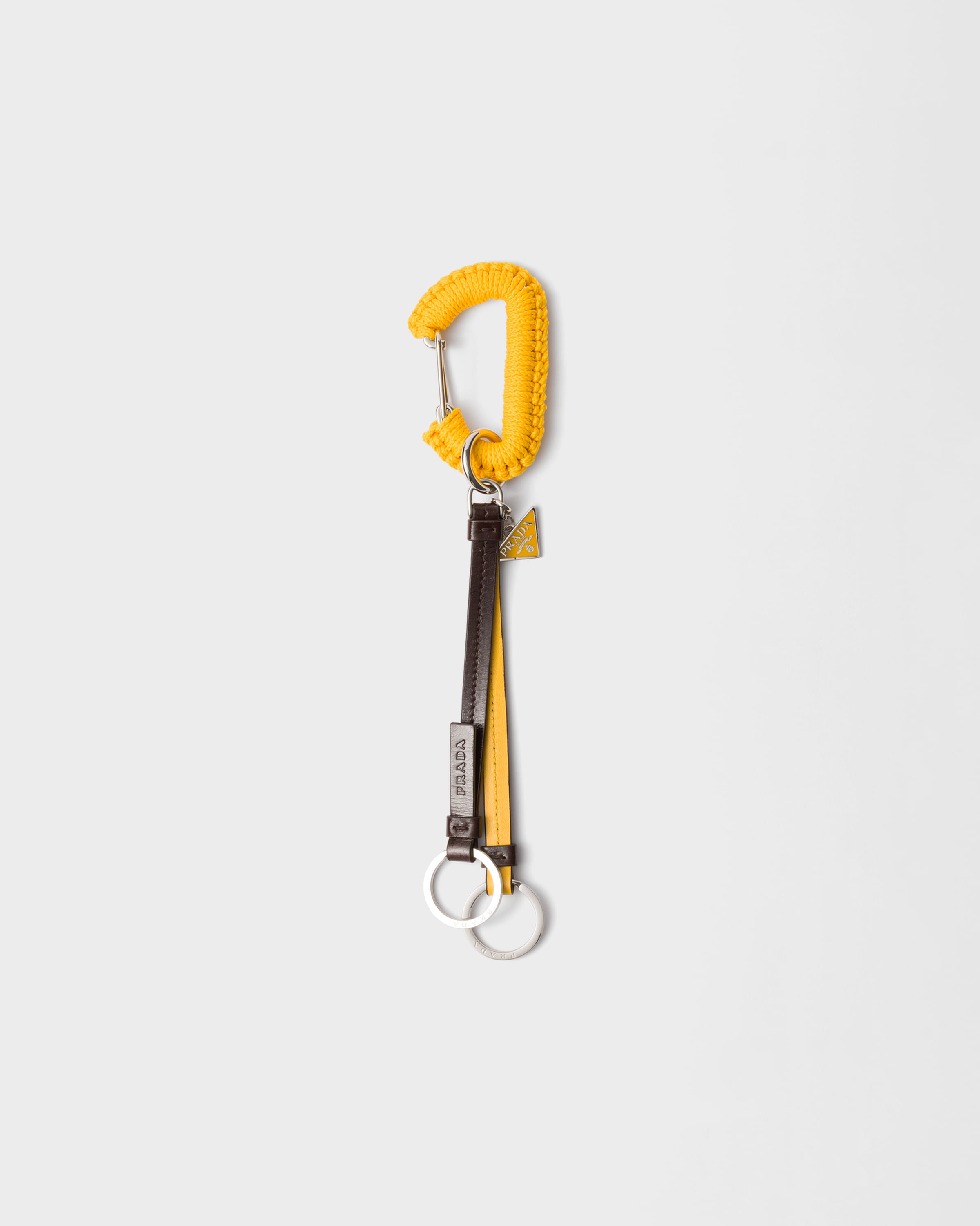 Prada Leather Bag Charm