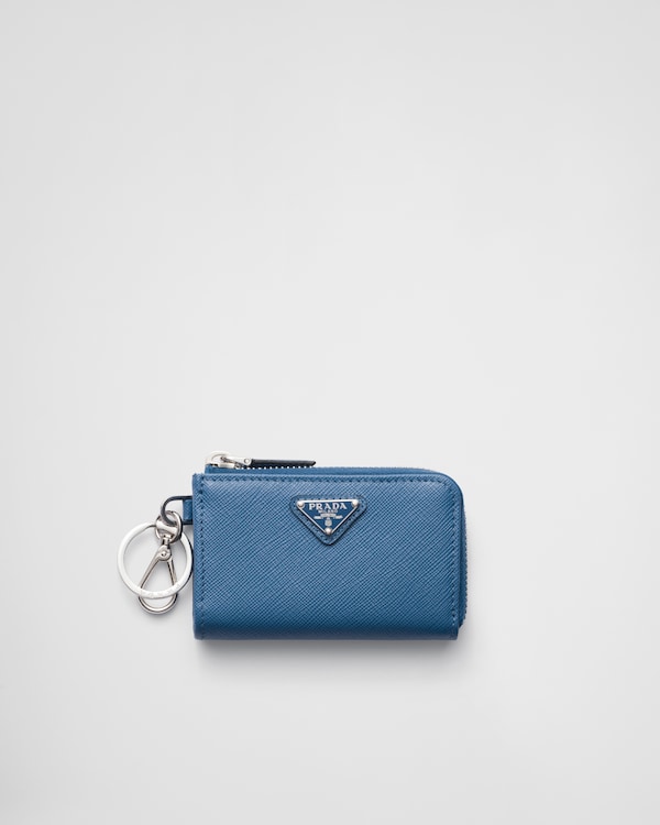 ホワイト サフィアーノレザー イヤフォンケース | PRADA