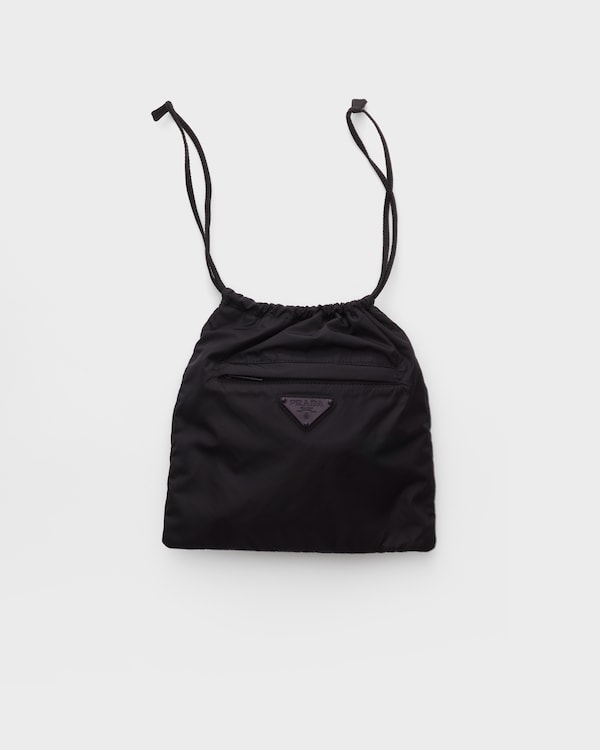 Pochette pliable en Re-Nylon - Noir Pochette pliable en Re-Nylon - Noir