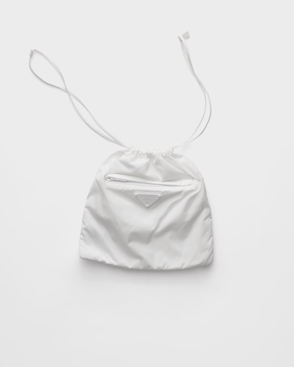 Pochette pliable en Re-Nylon - Blanc Pochette pliable en Re-Nylon - Blanc
