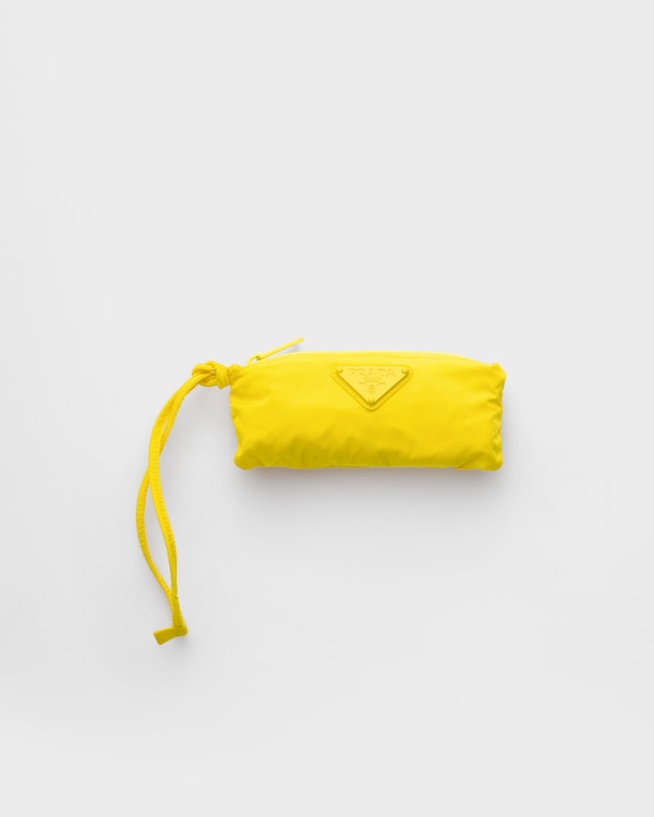 Foldable Re-Nylon pouch - Sun Foldable Re-Nylon pouch - Sun