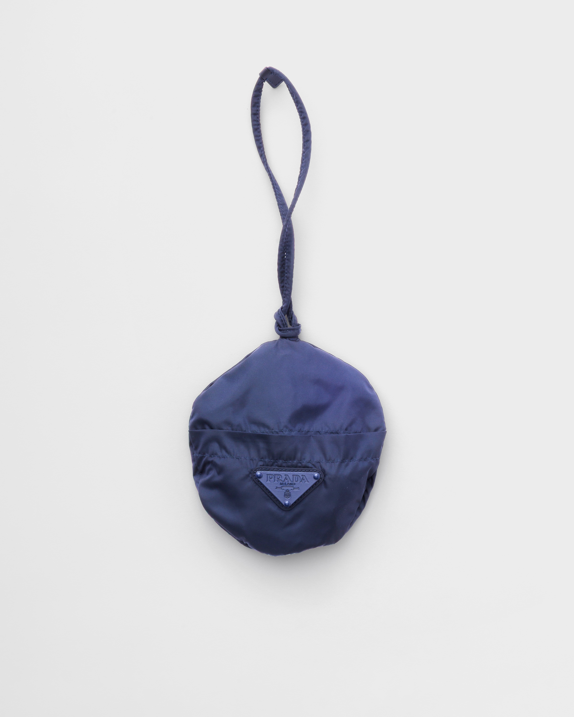 Baltic Blue Foldable Re-Nylon bucket hat | PRADA - United States