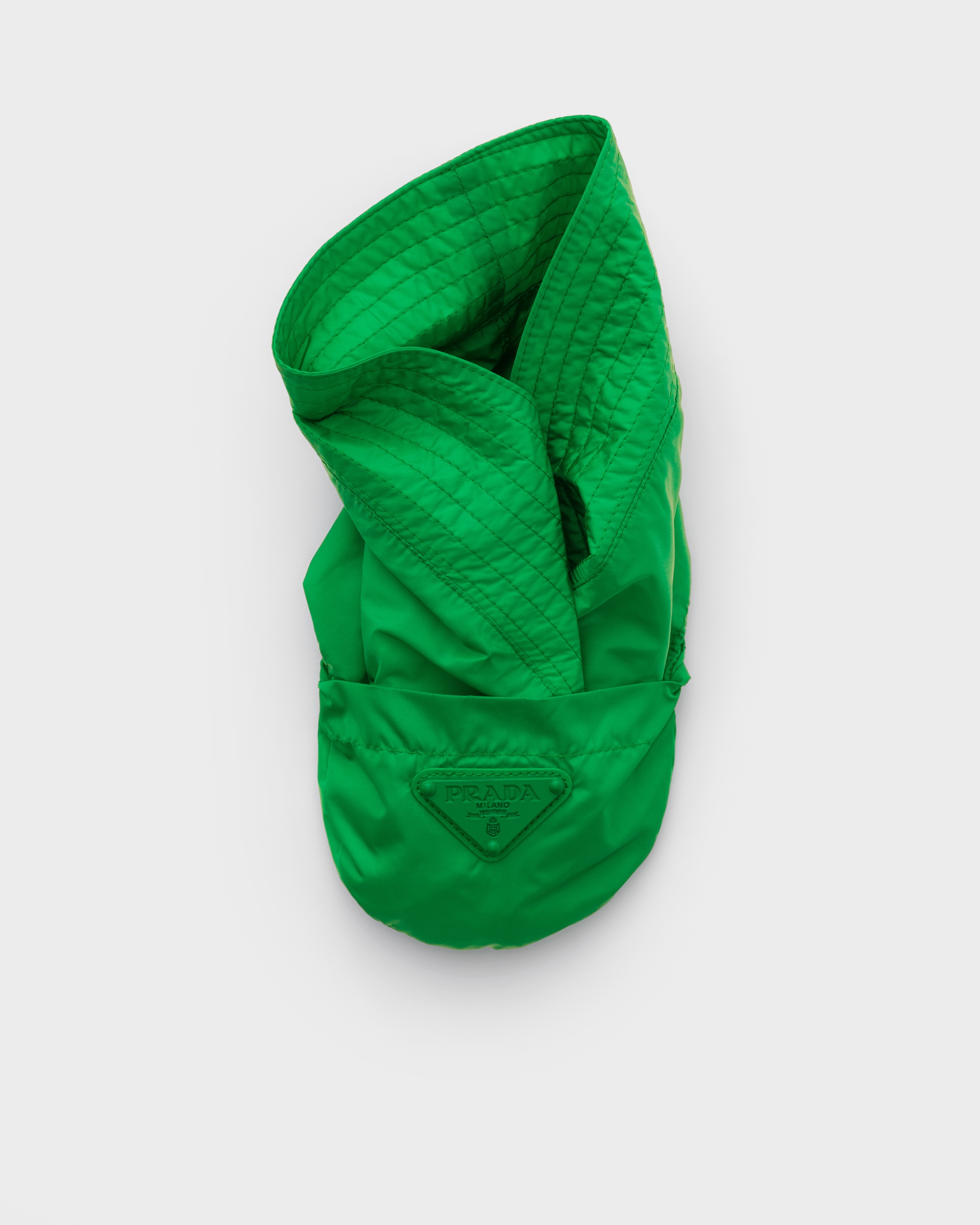 Emerald Foldable Re-Nylon bucket hat | PRADA - United States
