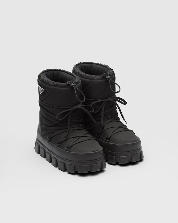 Re-Nylon gabardine après ski booties Re-Nylon gabardine après ski booties