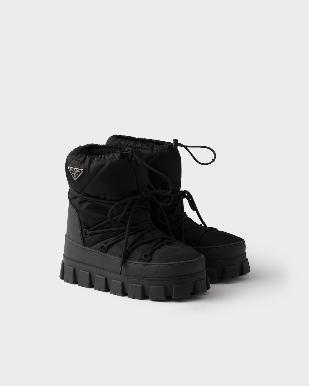 Prada Re-Nylon 華達呢 après-ski 短靴 1