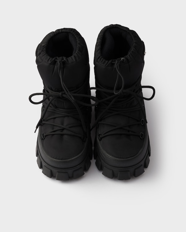 Re-Nylon gabardine après ski booties Re-Nylon gabardine après ski booties