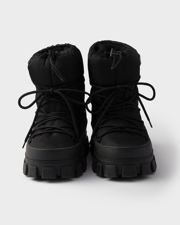 Après-Ski-Stiefeletten aus Gabardine-Re-Nylon Après-Ski-Stiefeletten aus Gabardine-Re-Nylon