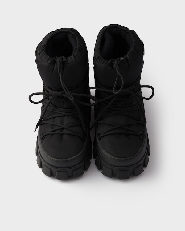 Après-Ski-Stiefeletten aus Gabardine-Re-Nylon Après-Ski-Stiefeletten aus Gabardine-Re-Nylon