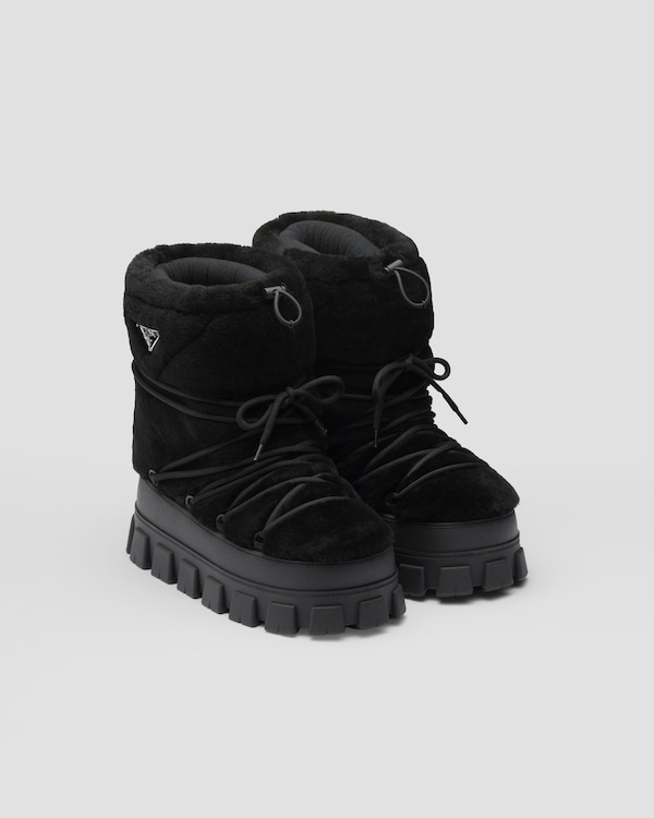 Sienna Leather boots | PRADA