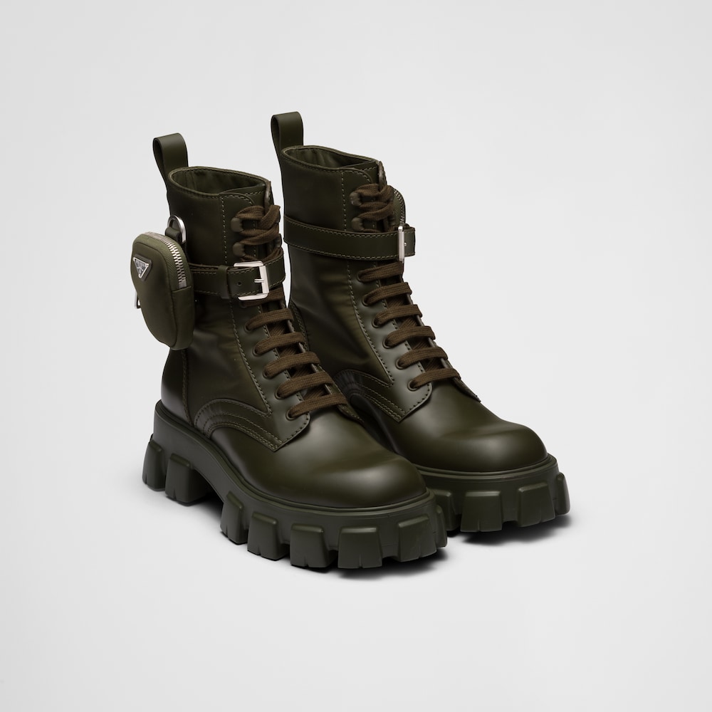 Actualizar 60+ imagen prada monolith brushed leather boots - Abzlocal.mx