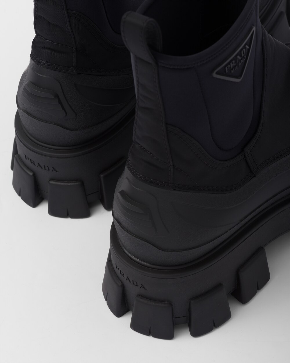 Prada gabardine boots clearance