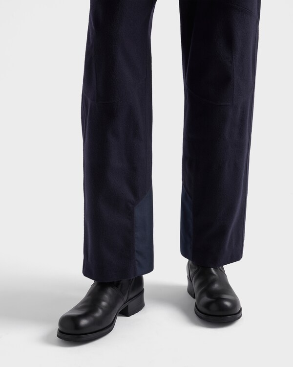 Leather mid-calf boots - Black Leather mid-calf boots - Black