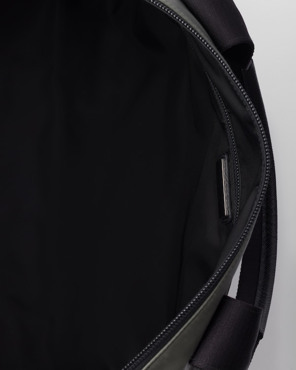 Re-Nylon and Saffiano leather duffle bag Re-Nylon and Saffiano leather duffle bag