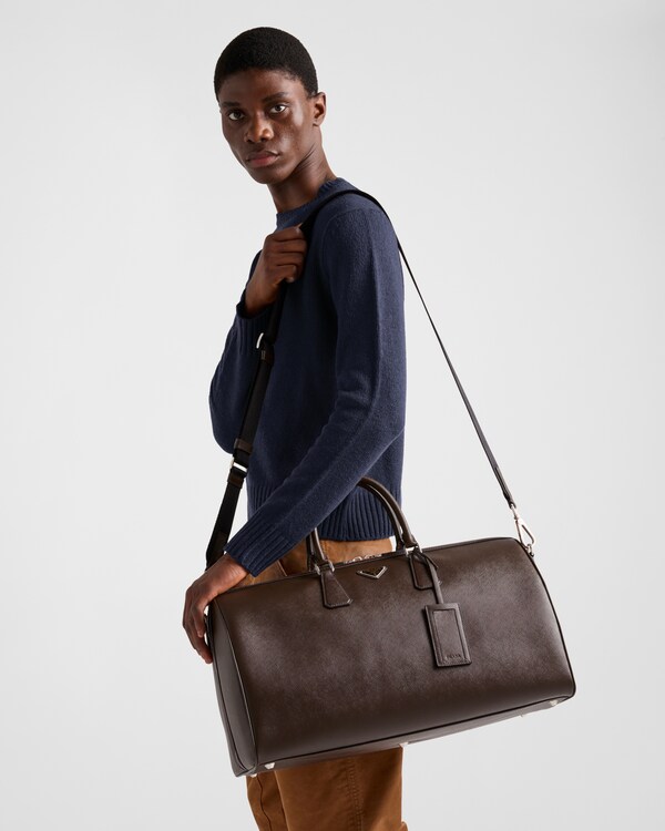 Seesack aus Saffiano Leder Seesack aus Saffiano Leder