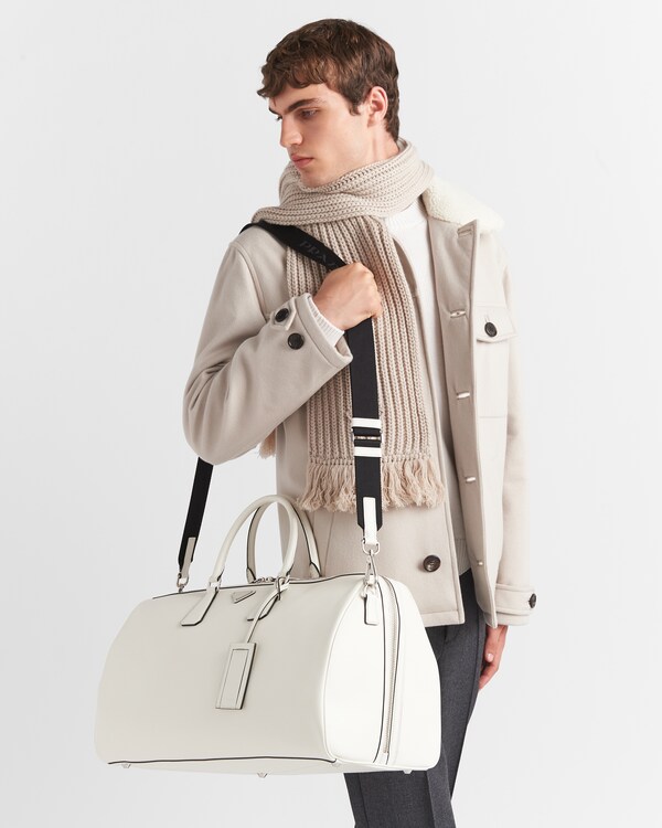 Saffiano Leather Travel Bag Saffiano Leather Travel Bag