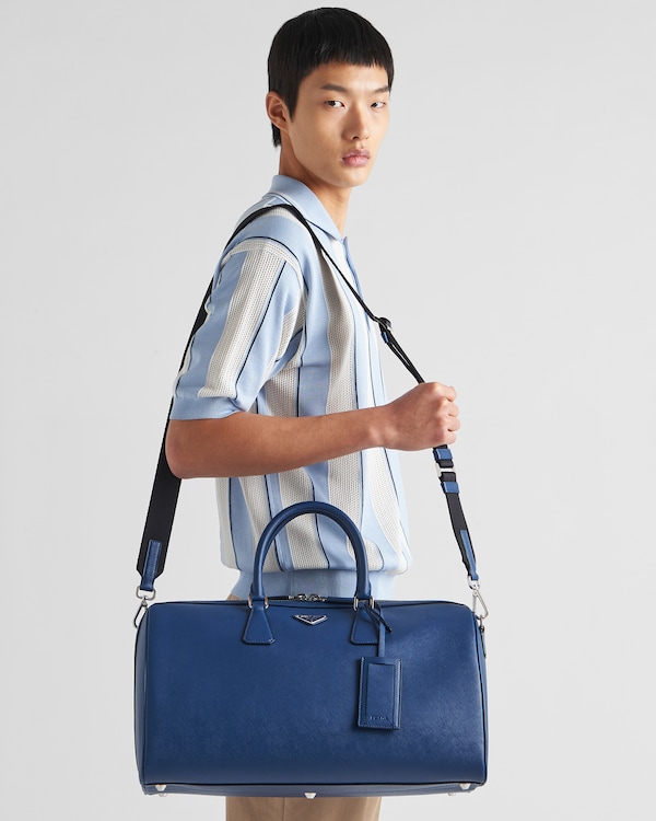 サフィアーノレザー トラベルバッグ サフィアーノレザー トラベルバッグ