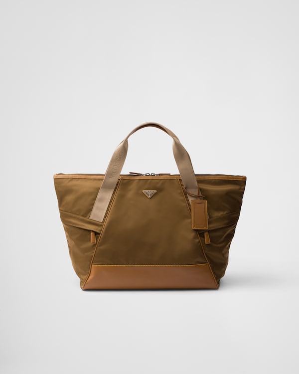 ダークブラウン サフィアーノレザー トートバッグ | PRADA