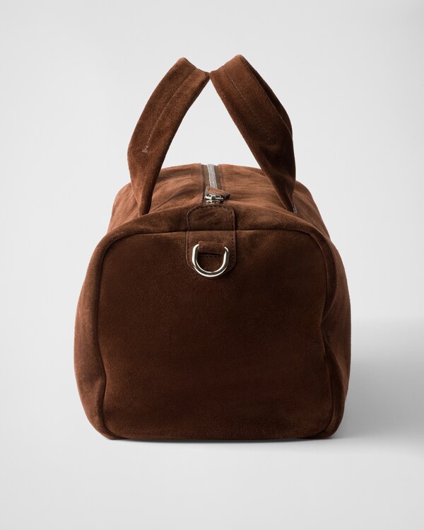 Small suede duffle bag Small suede duffle bag