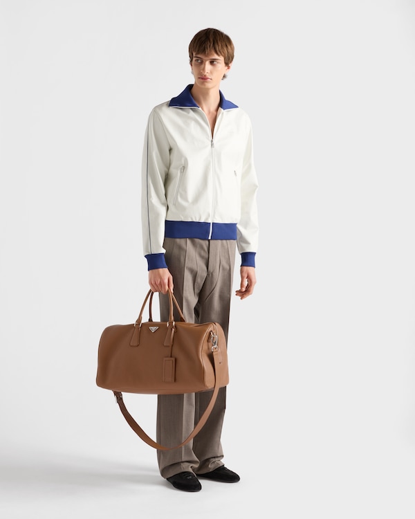 Leather duffel bag Leather duffel bag