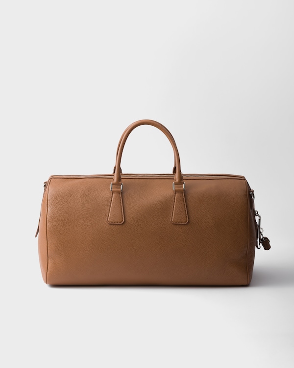 Leather duffel bag Leather duffel bag