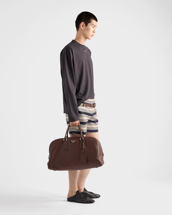 Leather duffle bag Leather duffle bag