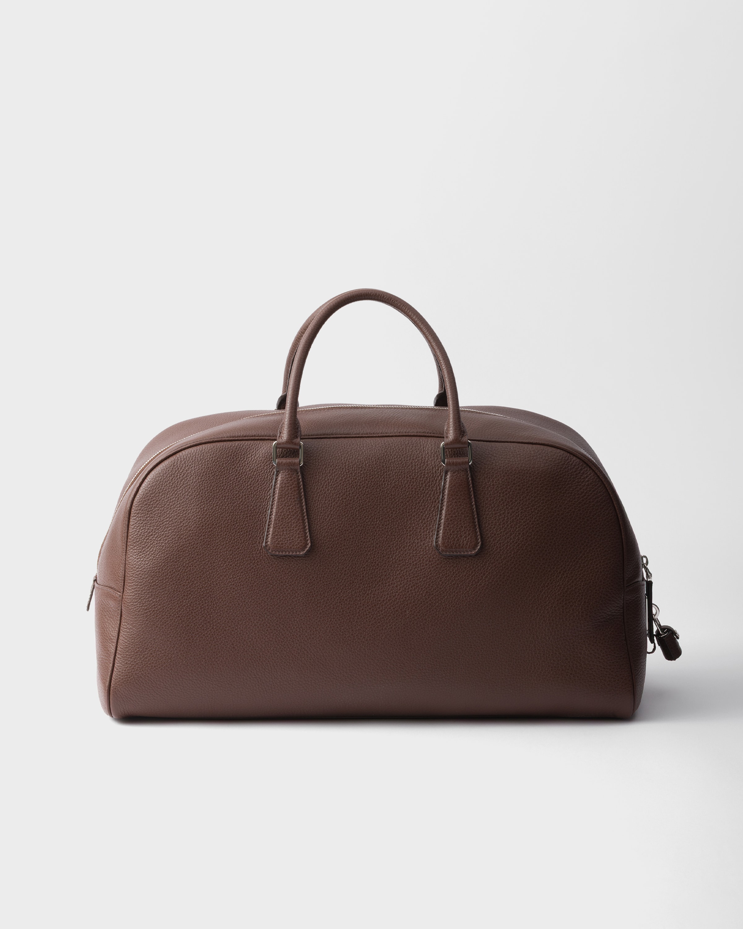 PRADA / プラダ 三角ロゴプレート 牛革 カーフ シボ革