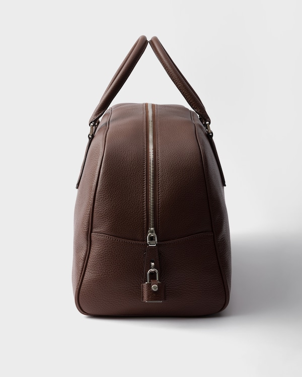 Leather duffle bag Leather duffle bag