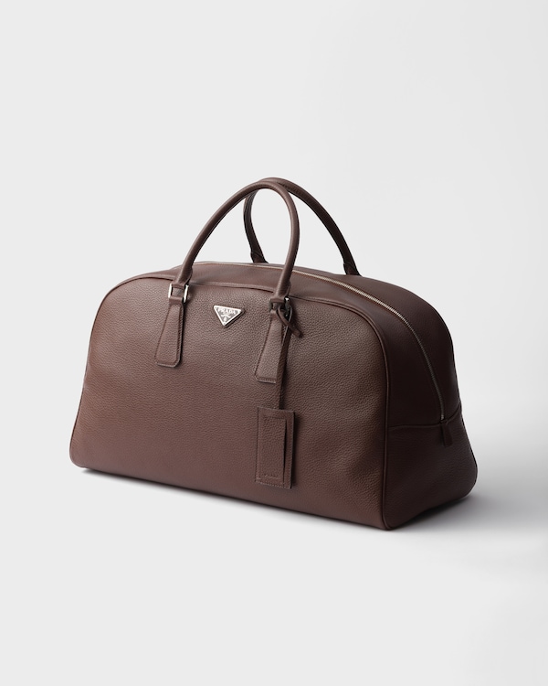 Leather duffle bag Leather duffle bag