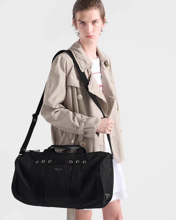 帆布旅行袋 - 黑色 帆布旅行袋 - 黑色