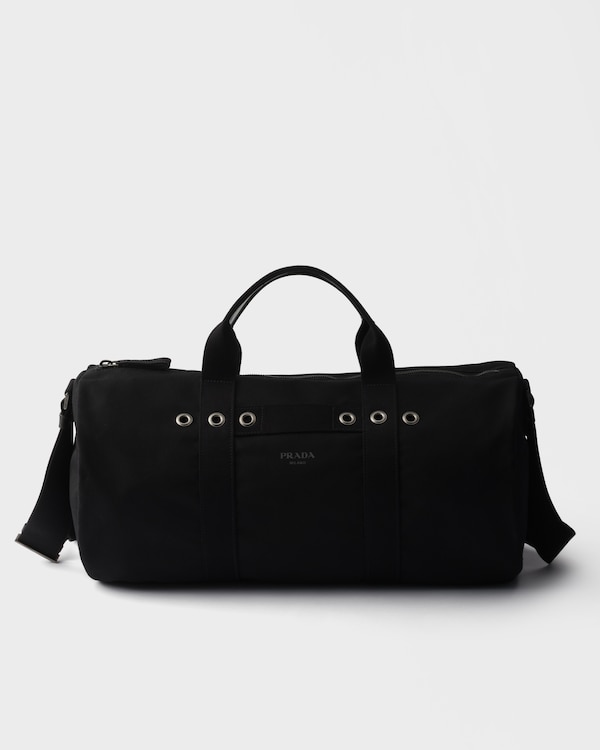 帆布旅行袋 - 黑色 帆布旅行袋 - 黑色