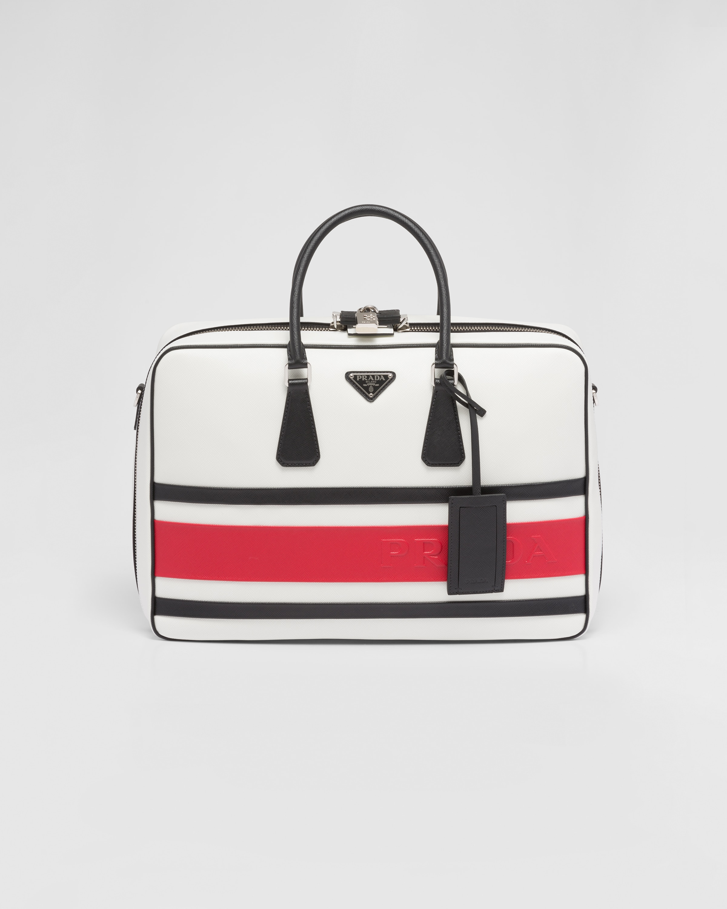 Prada saffiano travel outlet