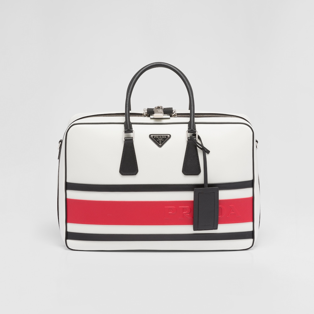Prada Saffiano leather travel bag 1