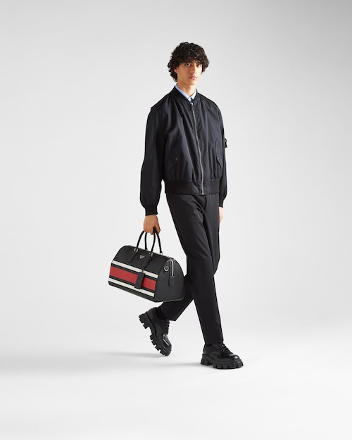 Prada Saffiano leather travel bag 2