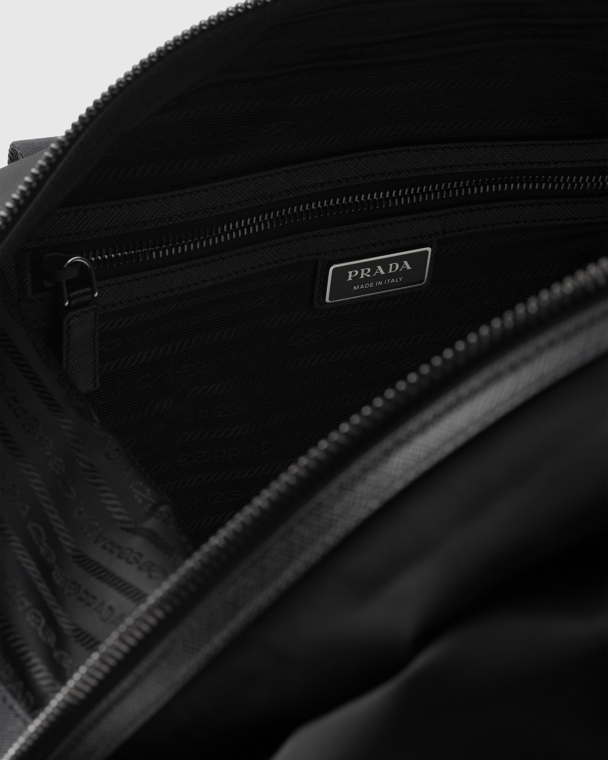 Prada black duffle bag 2025