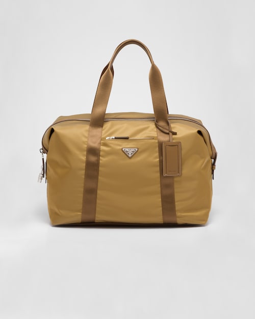 Prada Re-Nylon and Saffiano leather duffle bag 1