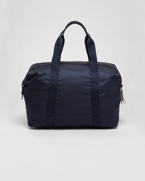 Re-Nylon and Saffiano leather duffle bag Re-Nylon and Saffiano leather duffle bag