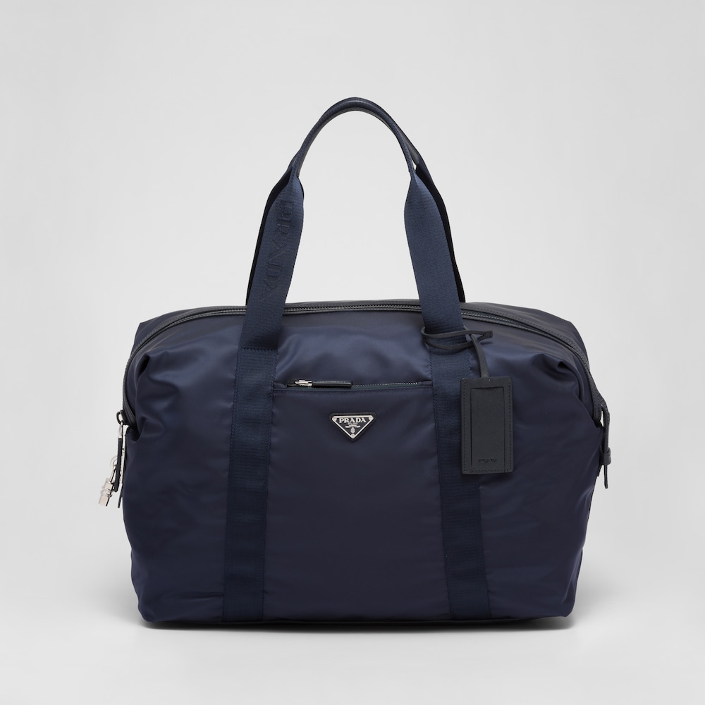 Prada Re-Nylon与Saffiano皮革旅行包 1