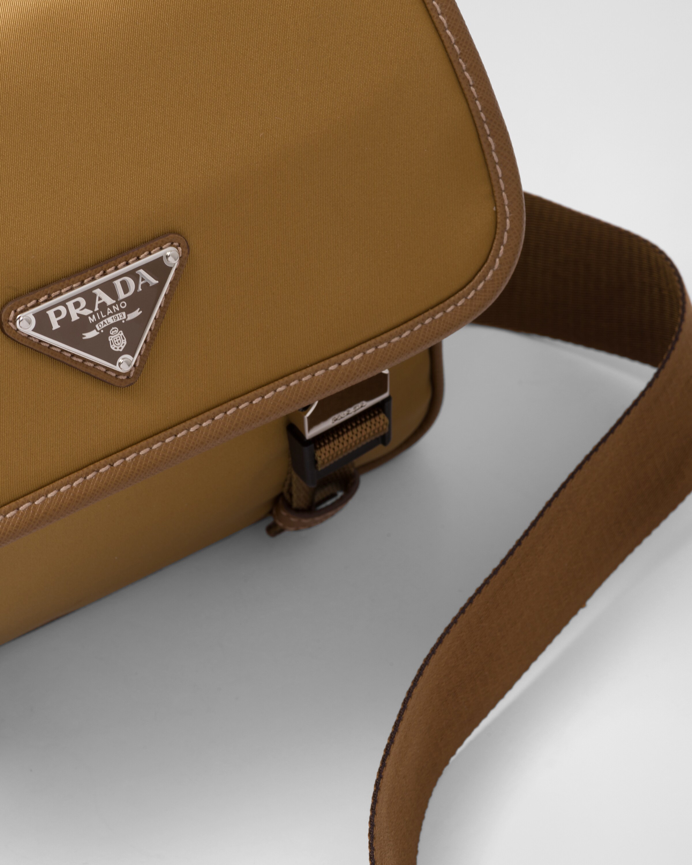 Prada Re\u002DNylon and Saffiano leather shoulder bag 6