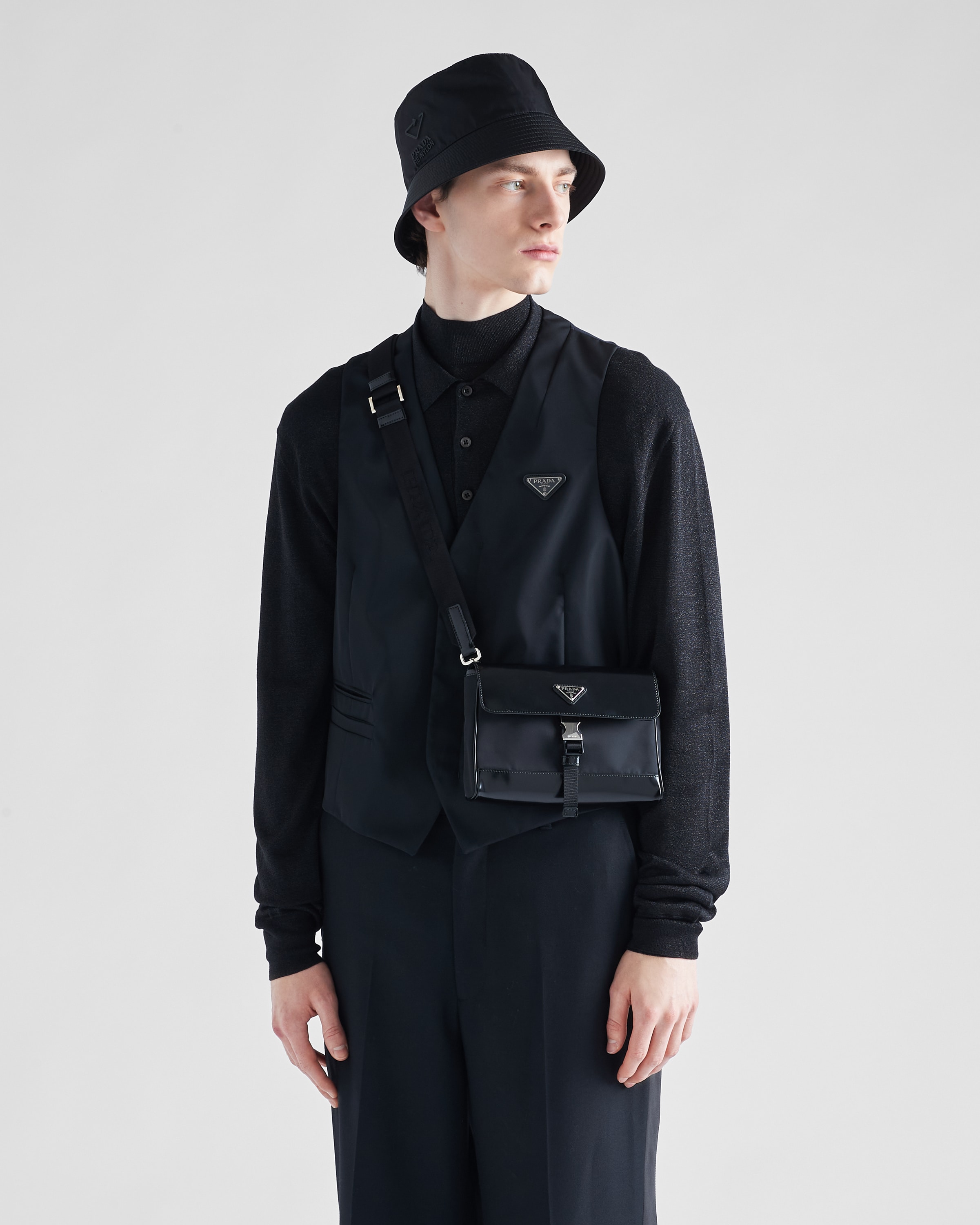 Prada nylon bag men online